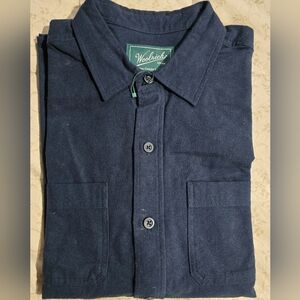 Woolrich Men's 100% Cotton Chamois Shirt